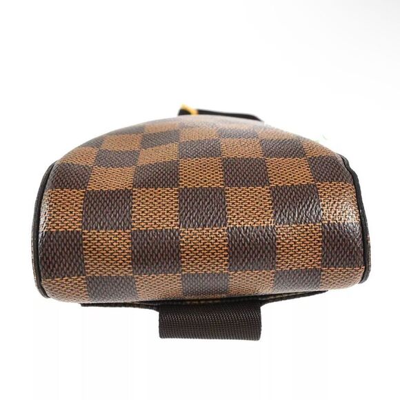 LOUIS VUITTON GERONIMOS BUM BAG DAMIER CANVAS BROWN CA0065 - Picture 3 of 8